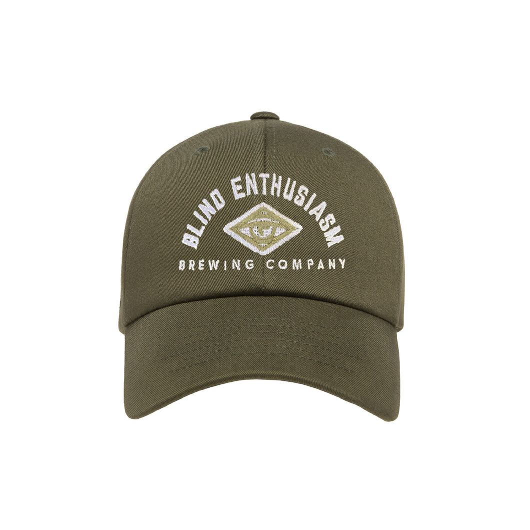 Arched Dad Hat – Olive